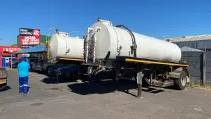 Two vacuum tankers that urgently needed to be refurbished.